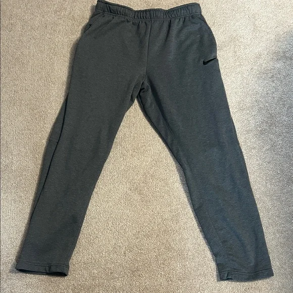 Nike Dry Men's Dri-FIT Taper Fitness  Pants Gray size large - Picture 4 of 8